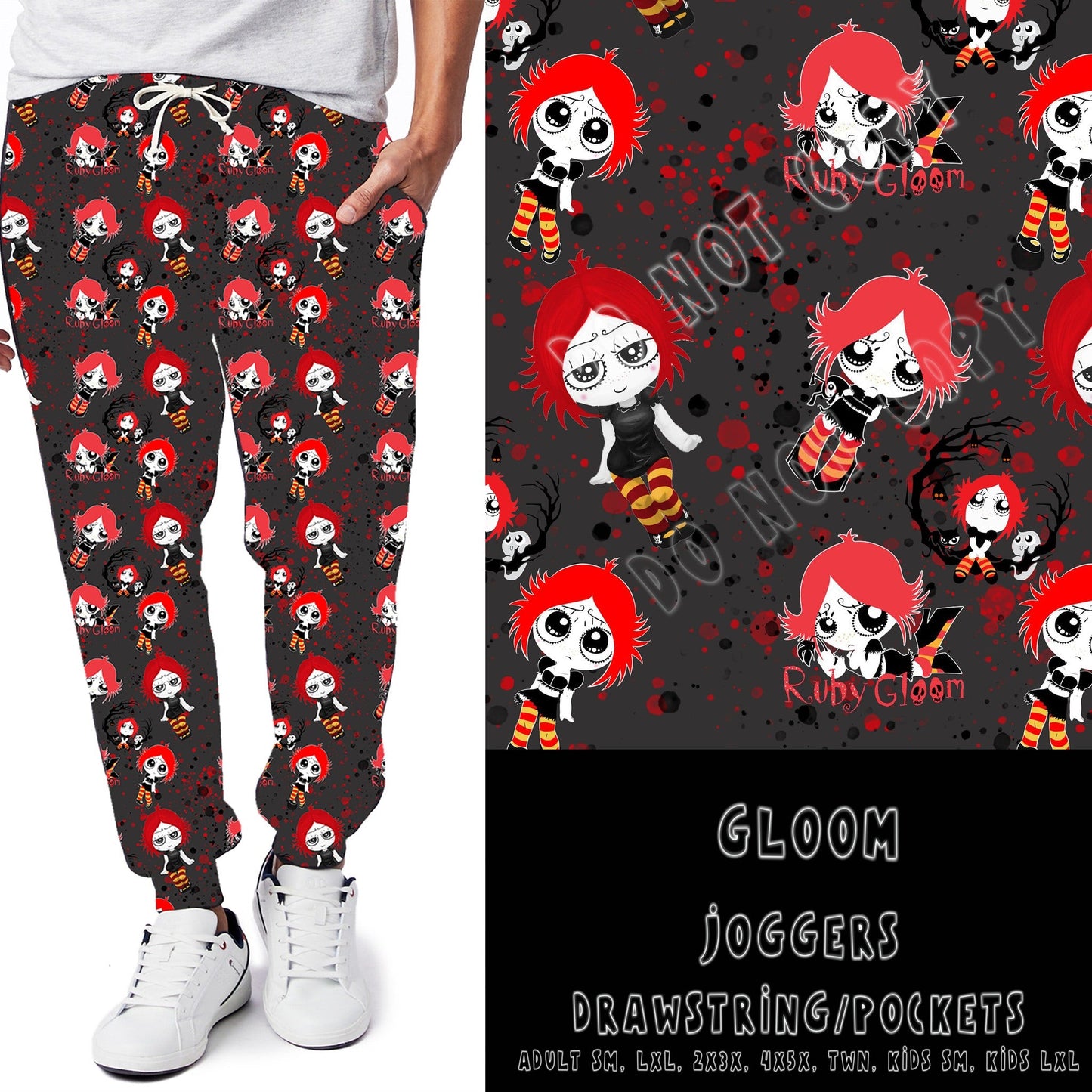 DARK TWISTED RUN- GLOOM-LEGGING/JOGGER