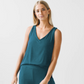 LC RUN- TEAL LOUNGE TANK